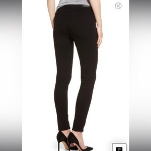 Farrah High Waist Ankle Skinny Jeans in Black
